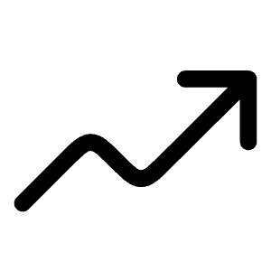 Course Up Icon from Solar Linear Set