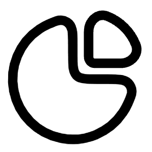 Pie Chart 2 Icon from Solar Linear Set