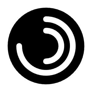 Round Graph Icon from Solar Bold Set