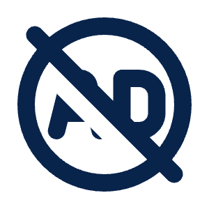 Ad Circle Off Line Icon from Mingcute Line Set