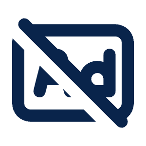 Ad Rectangle Off Line Icon from Mingcute Line Set