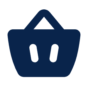 Basket Fill Icon from Mingcute Fill Set