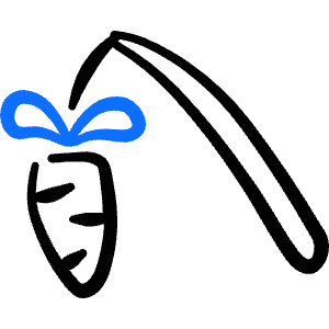 Business Coaching Bait 1 Icon from Freehand Duotone - Free Set