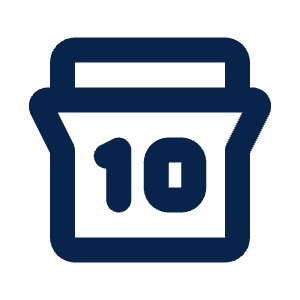 Calendar 3 Line Icon from Mingcute Line Set