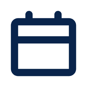 Calendar Line Icon from Mingcute Line Set