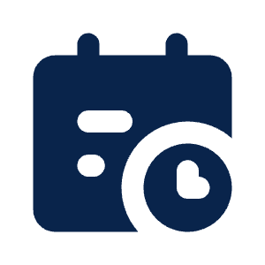 Calendar Time Add Fill Icon from Mingcute Fill Set
