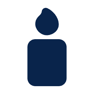 Candle Fill Icon from Mingcute Fill Set