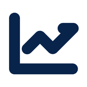 Chart Line Fill Icon from Mingcute Fill Set