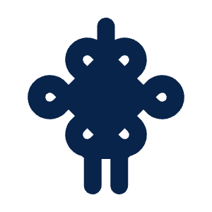 Chines Knot Fill Icon from Mingcute Fill Set