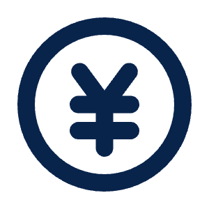 Currency Cny Line Icon from Mingcute Line Set