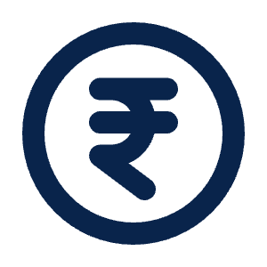 Currency Rupee Line Icon from Mingcute Line Set