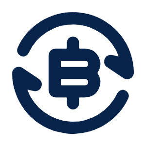 Exchange Baht Line Icon from Mingcute Line Set