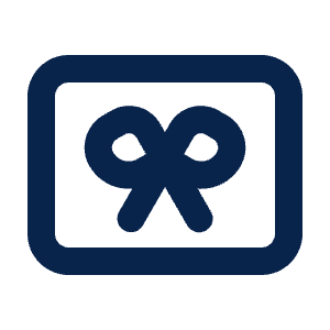 Gift Card Line Icon from Mingcute Line Set