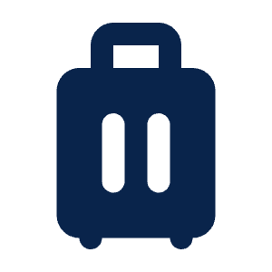 Luggage Fill Icon from Mingcute Fill Set