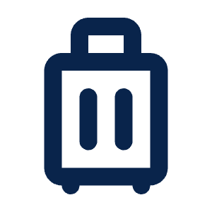 Luggage Line Icon from Mingcute Line Set