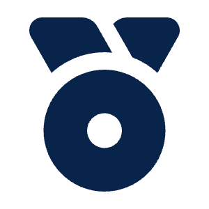 Medal Fill Icon from Mingcute Fill Set