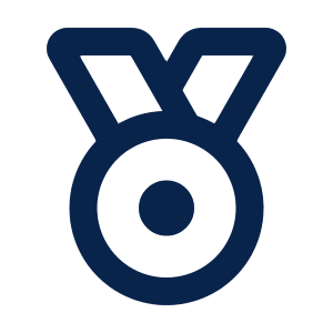 Medal Line Icon from Mingcute Line Set