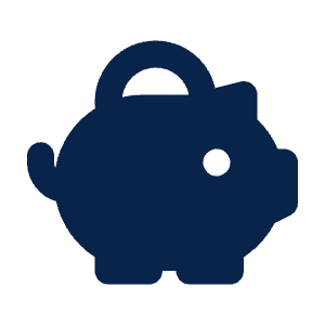 Pig Money Fill Icon from Mingcute Fill Set