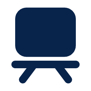 Presentation 3 Fill Icon from Mingcute Fill Set