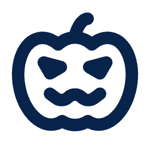 Pumpkin Lantern Line Icon from Mingcute Line Set