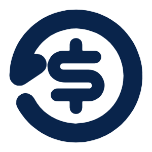 Refund Dollar Fill Icon from Mingcute Fill Set