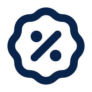 Sale Line Icon from Mingcute Line Set