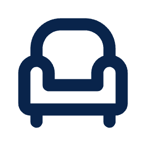 Sofa Line Icon from Mingcute Line Set