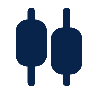 Stock Fill Icon from Mingcute Fill Set