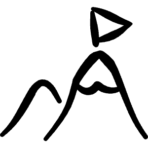 Strategy Business Success Peak Icon from Freehand Line - Free Set