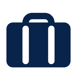 Suitcase Fill Icon from Mingcute Fill Set
