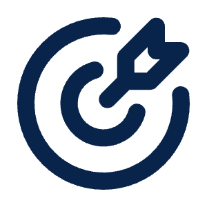 Target Line Icon from Mingcute Line Set