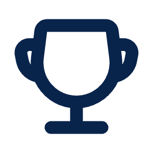 Trophy Line Icon from Mingcute Line Set