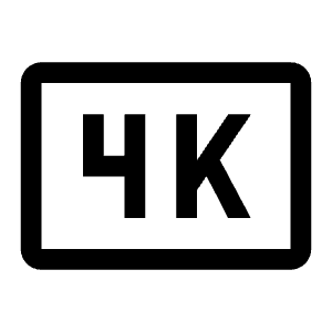4K Icon from Carbon Set