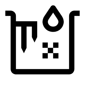Accumulation Precipitation Icon from Carbon Set