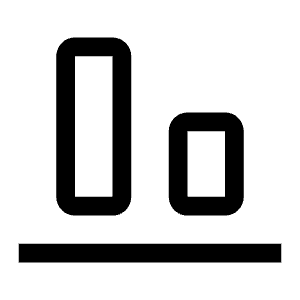 Align Vertical Bottom Icon from Carbon Set