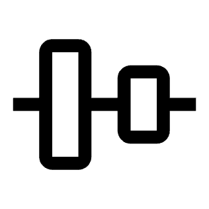 Align Vertical Center Icon from Carbon Set