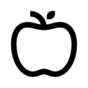 Apple Icon from Carbon Set