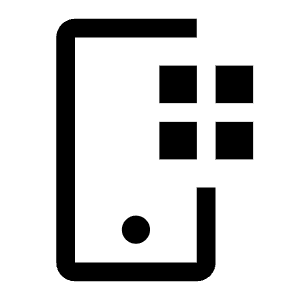 Application Mobile Icon from Carbon Set