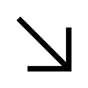 Arrow Down Right Icon from Carbon Set