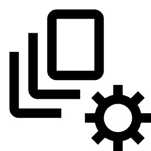 Batch Job Icon from Carbon Set