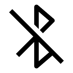 Bluetooth Off Icon from Carbon Set