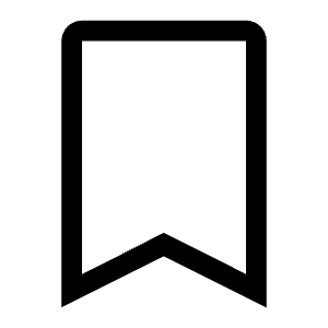Bookmark Icon from Carbon Set