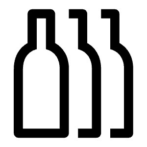 Bottles 01 Icon from Carbon Set