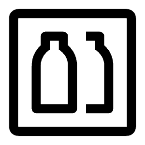 Bottles Container Icon from Carbon Set