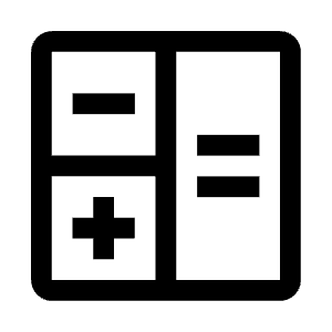 Calculation Alt Icon from Carbon Set