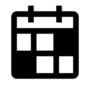 Calendar Heat Map Icon from Carbon Set