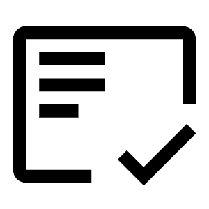 Certificate Check Icon from Carbon Set