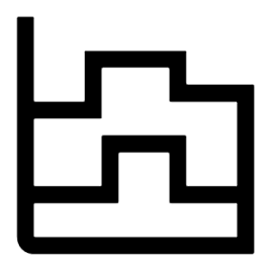 Chart Area Stepper Icon from Carbon Set