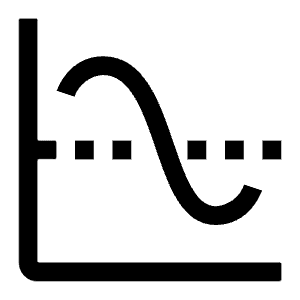 Chart Average Icon from Carbon Set