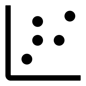 Chart Scatter Icon from Carbon Set